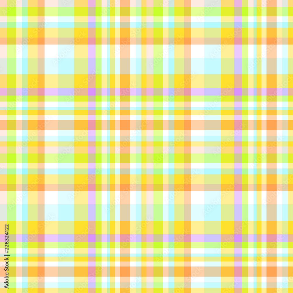 Seamless checkered pattern. Abstract geometric wallpaper of the surface. Striped multicolored background. Bright texture. Print for banners, flyers, t-shirts and textiles. Doodle for design and work