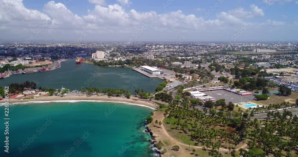 Aerial of The Dominican Republic Aerial of The Dominican Republic