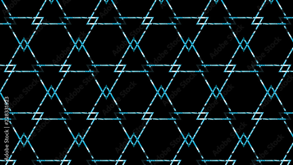 Fototapeta premium ..Abstract fractal shapes. Fantasy colorful chaotic fractal texture. 3D rendering illustration pattern.