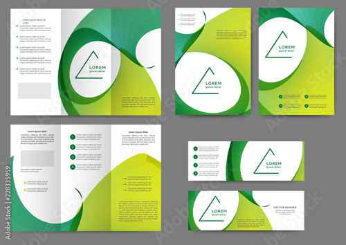 Abstract brochure template