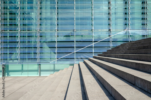 modern architecture and steps © netsign