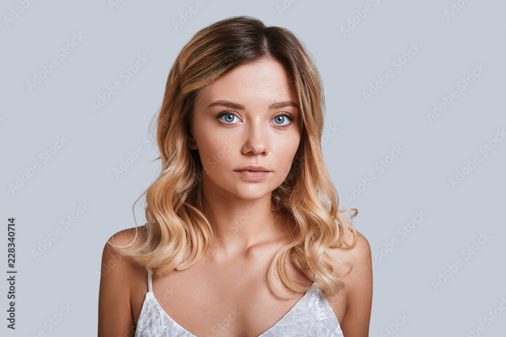 Glowing with natural beauty. 