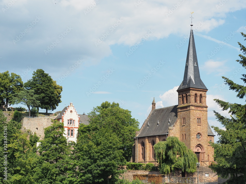 Kirche der Evangelischen Kirchengemeinde Saarburg 
