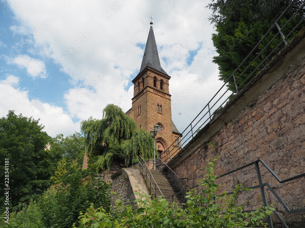 Kirche der Evangelischen Kirchengemeinde Saarburg 
