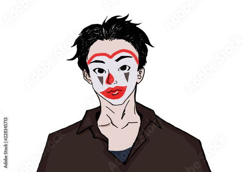 joker face paint
