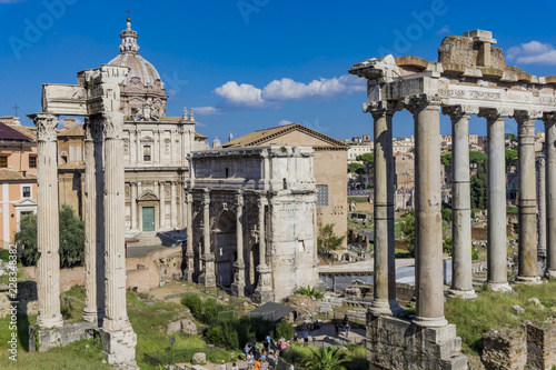 Roman Forum in Rome, Italy