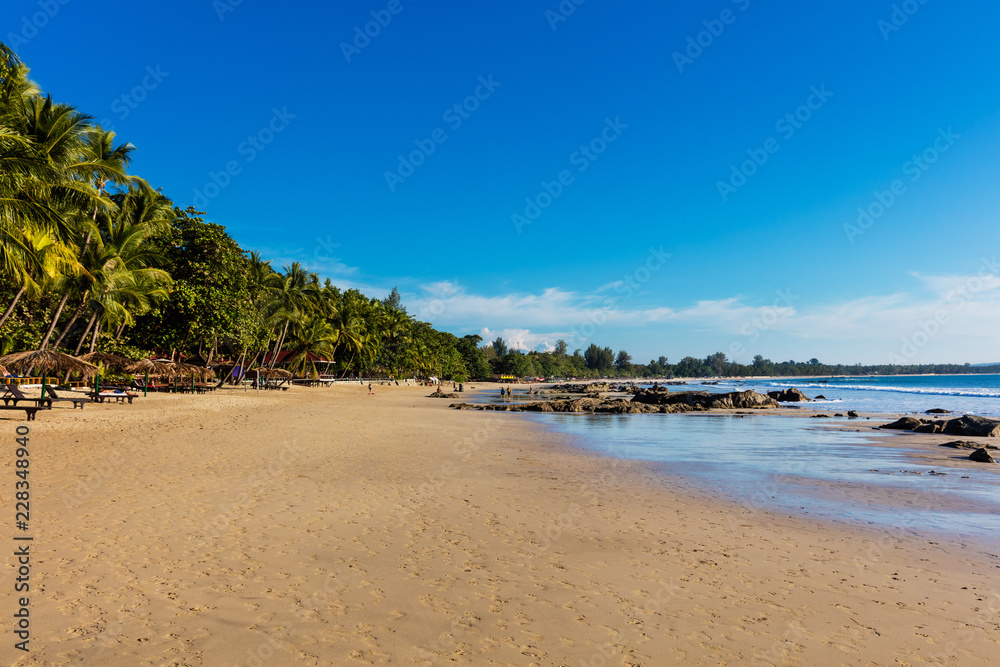 Ngapali Beach near Thandwe at Rakhine state in Myanmar (Burma) Ngapali Beach near Thandwe at Rakhine state in Myanmar (Burma)