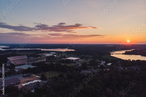 Clemson at Sunset