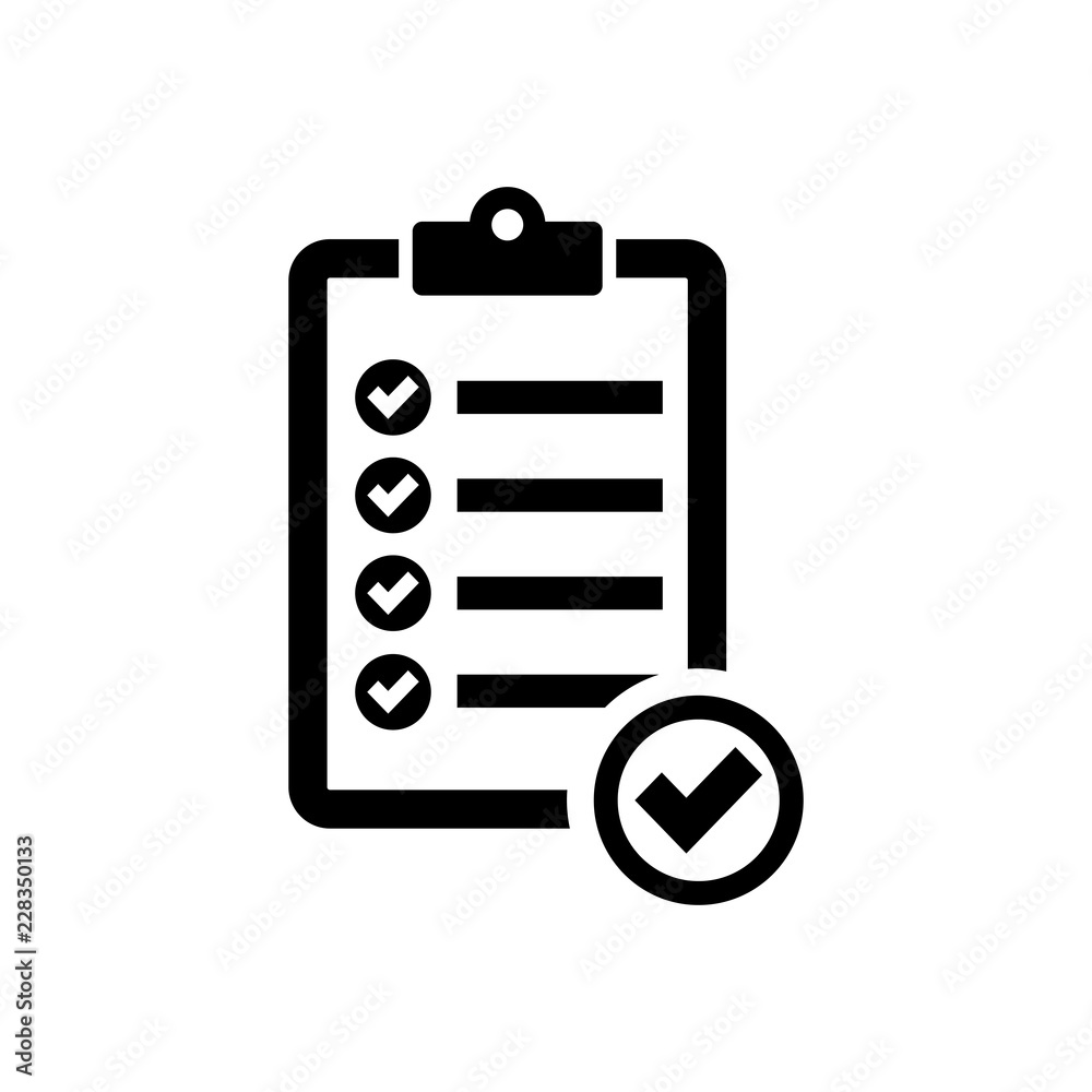 checklist icon. checklist checkboard icon vector checklist icon. checklist checkboard icon vector