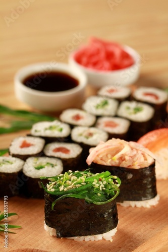 Maki Sushi Serving