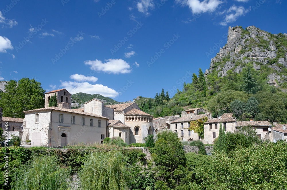 Typical village in southern France