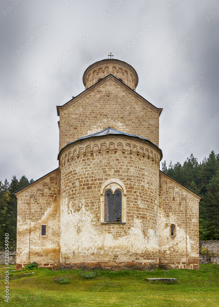 Serbian Orthodox Monastery Sopocani, 13th Century, Serbia