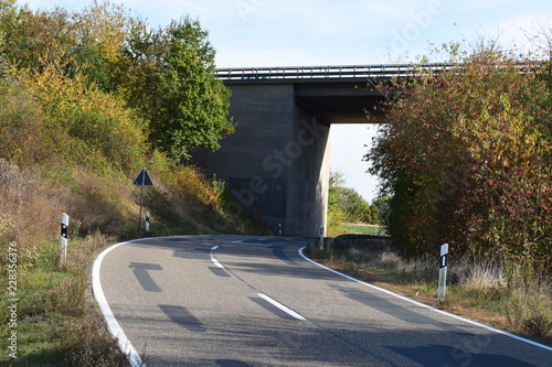 Autbahnbrücke photo