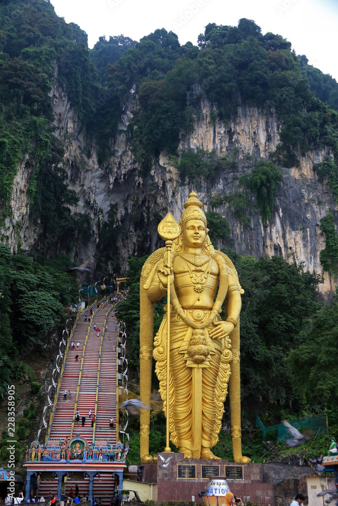 Statue of Murugan, Batu Caves, Malaysia
