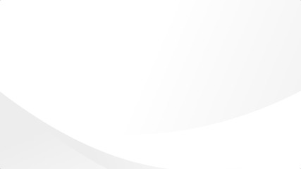 White gradient abstract curve pattern on gray background.