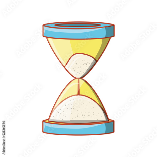 hourglass time isolated icon