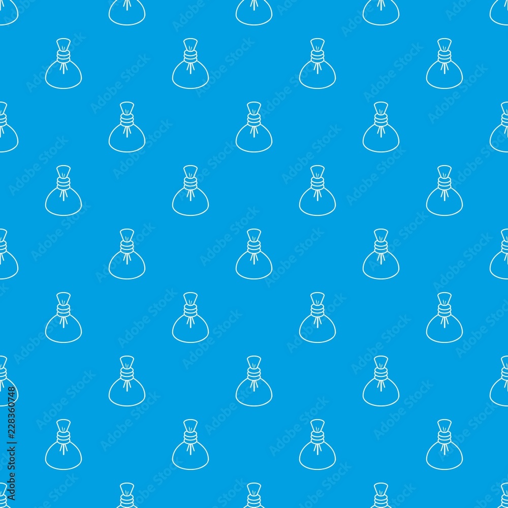 Spa hot compress pattern vector seamless blue repeat for any use Spa hot compress pattern vector seamless blue repeat for any use