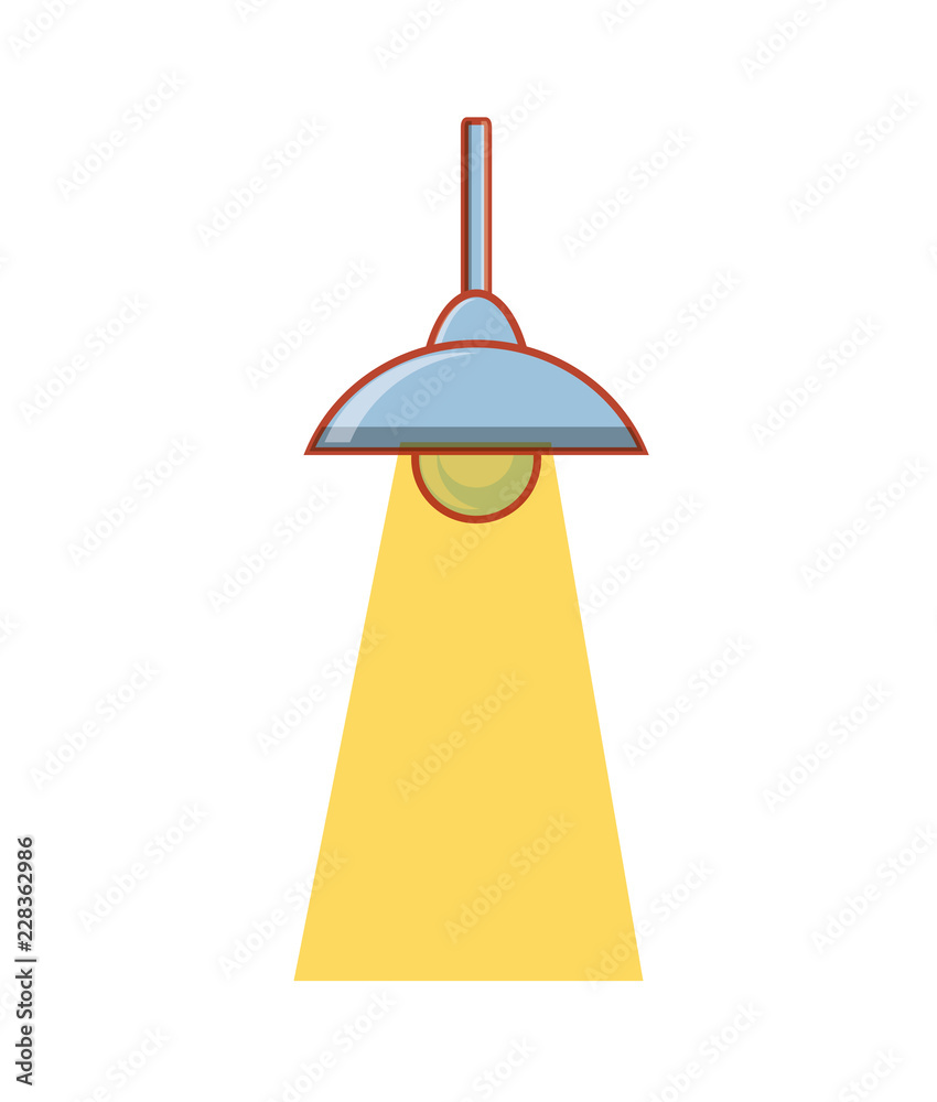 house lamp hanging isolated icon