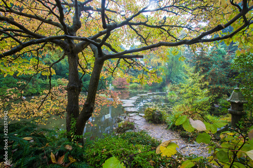 Japanese garden. Leverkusen