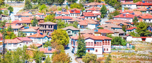 Traditional ottoman houses in Ayas town - Ankara, Turkey