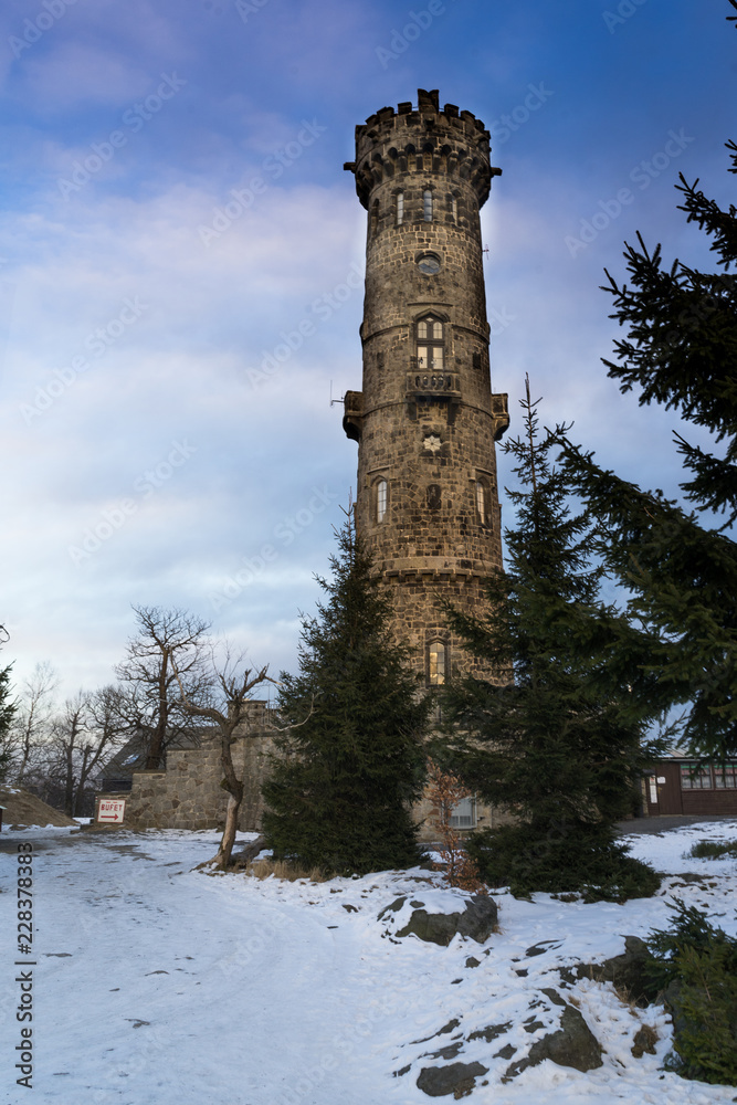 Fototapeta premium Decinsky sneznik