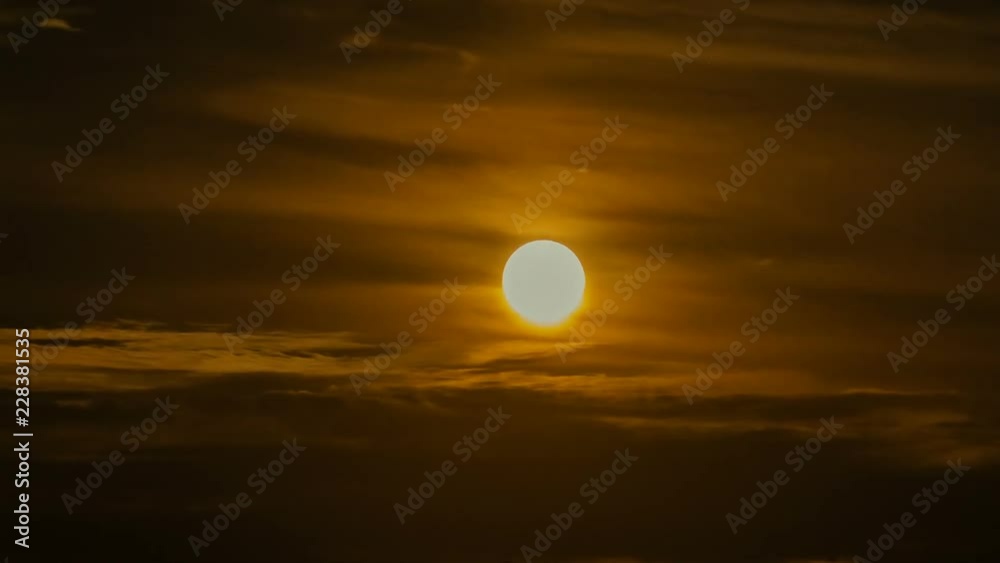 Sunrise in the early morning. Cloudy sky background Sunrise in the early morning. Cloudy sky background