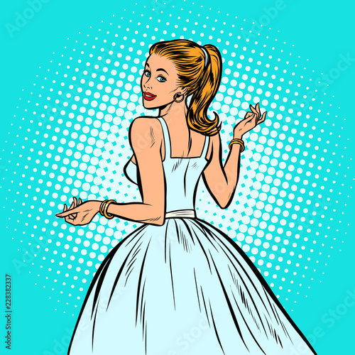 bride, beautiful woman in a white dress