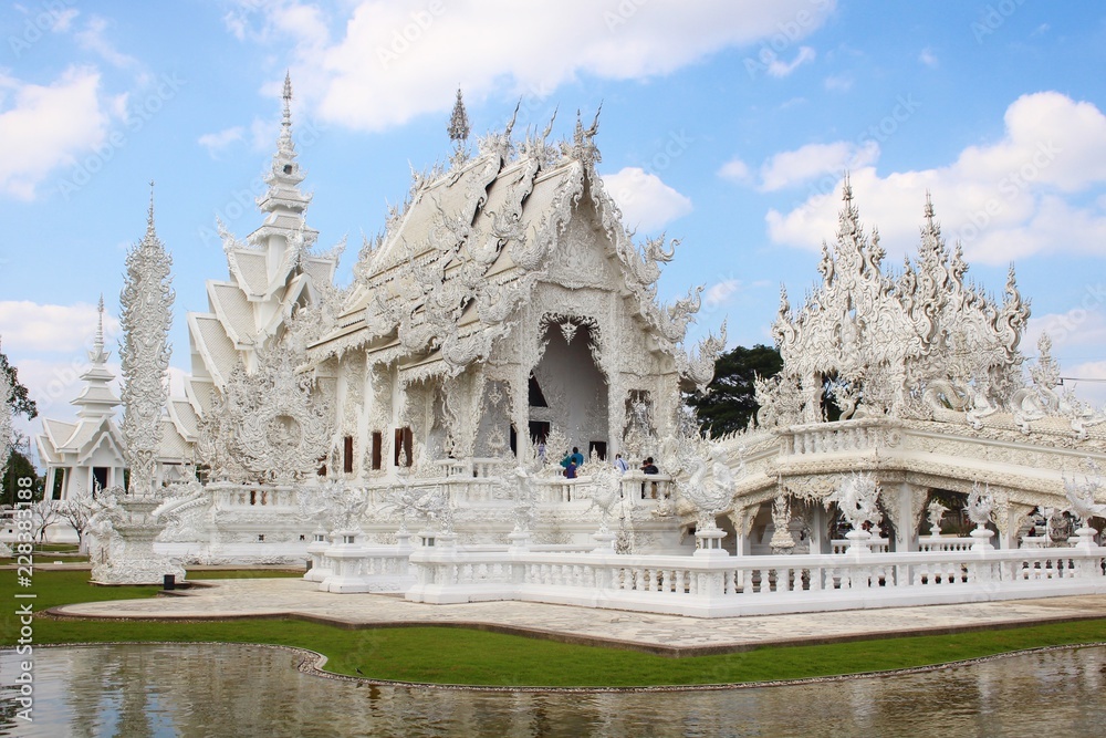 Wat Rong Khun White Temple Chiang Rai Thailand