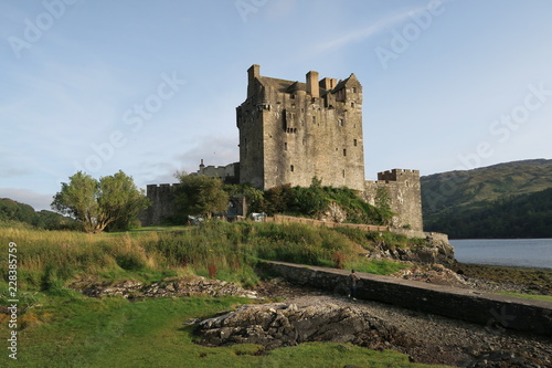 Eilean Donan castle in Western Highlands in Scotland in United Kingdom