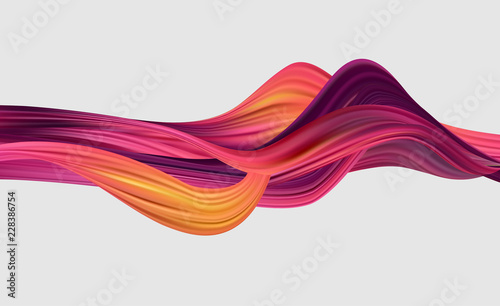 Abstract colorful vector background, color flow liquid wave for design brochure, website, flyer.