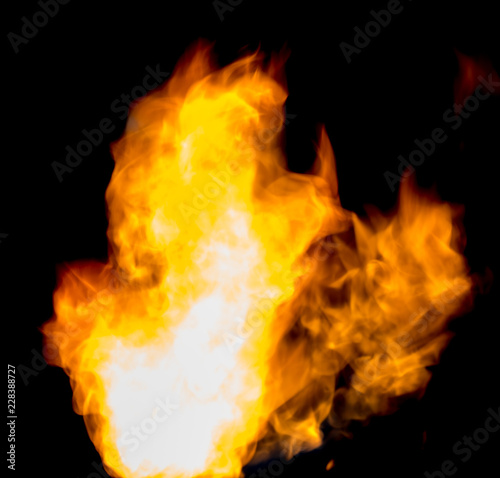 beautiful flame of fire © donikz