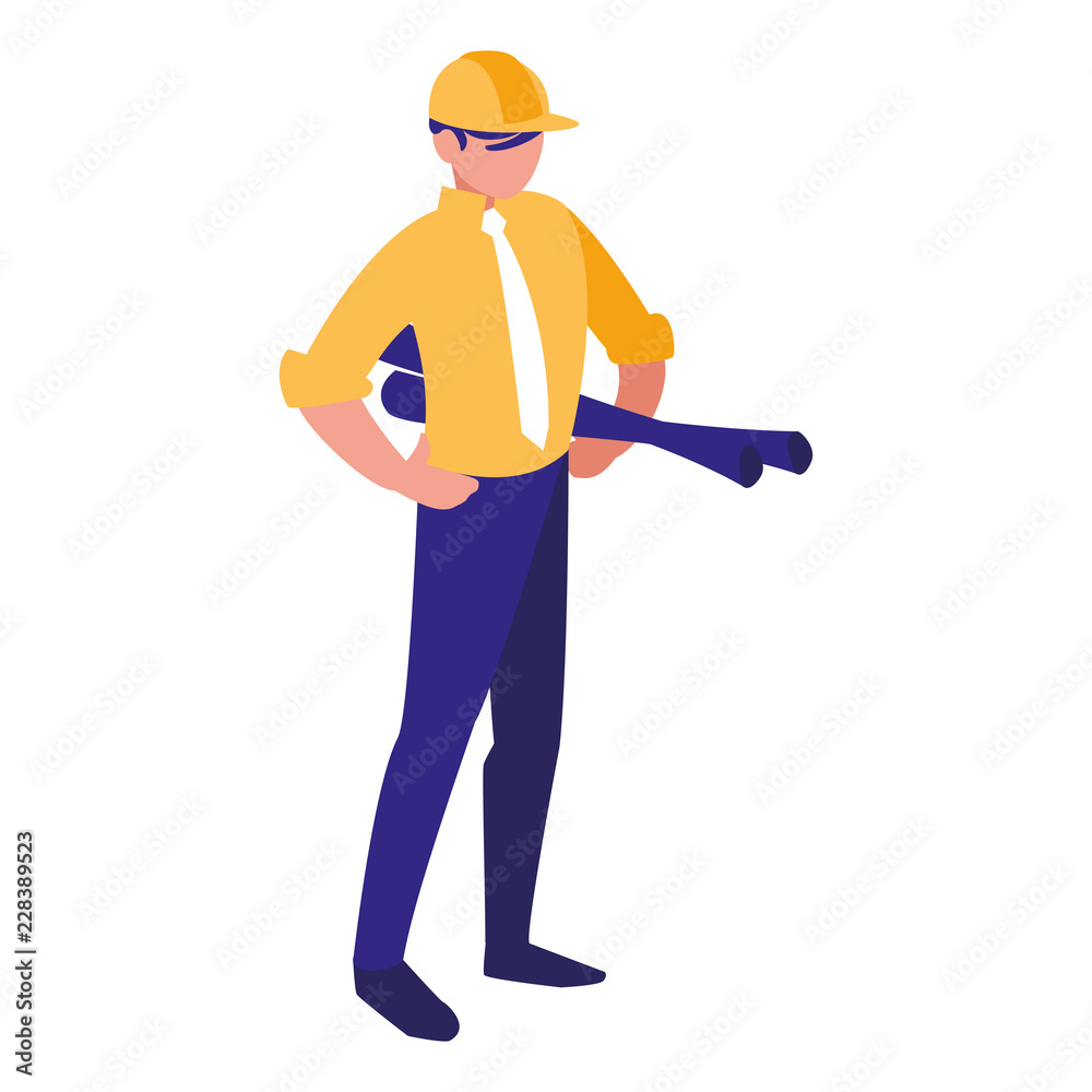 construction worker design