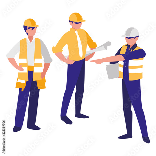 construction workers design