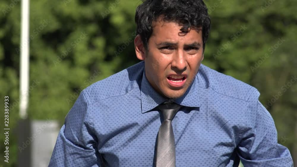 neurotic hispanic adult male talking neurotic hispanic adult male talking