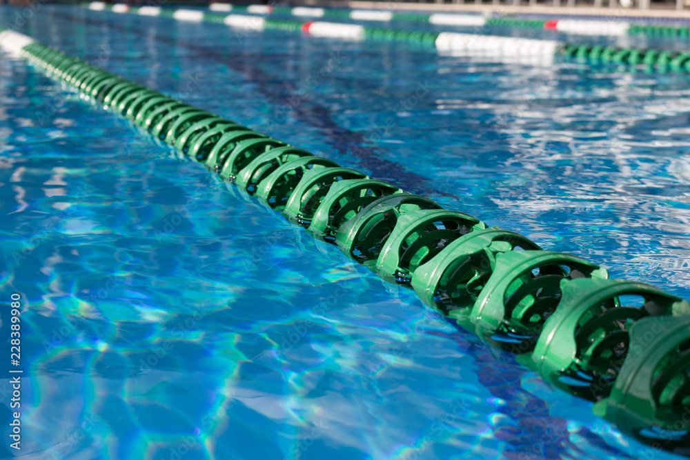 Obraz premium Swimming Pool Lanes