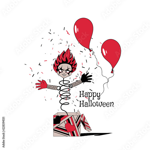 Red clown