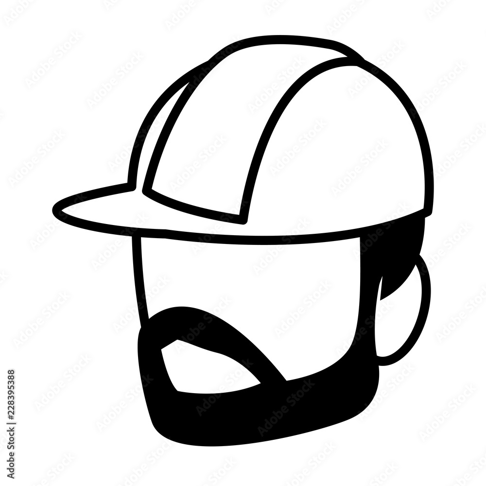 Fototapeta premium construction safety helmet