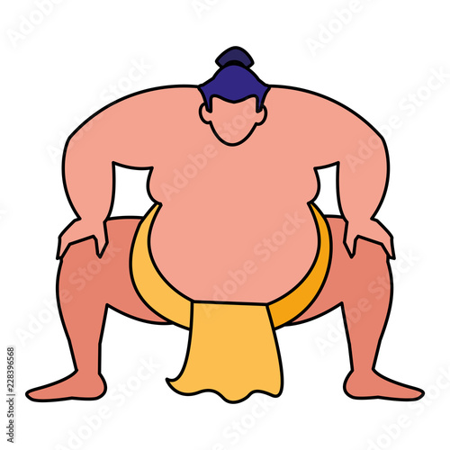 sumo wrestler design