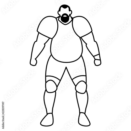  weightlifter man icon