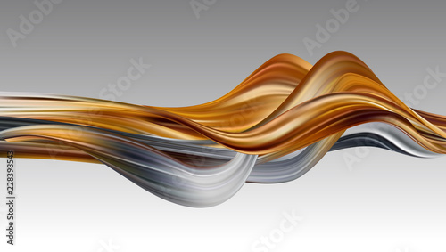 Abstract colorful vector background, color flow liquid wave for design brochure, website, flyer.