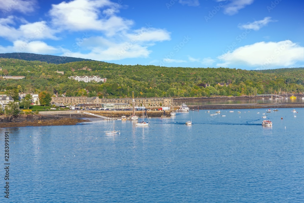 Bar Harbor from the Sea
