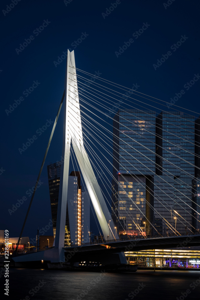 Obraz premium Skyline - Rotterdam