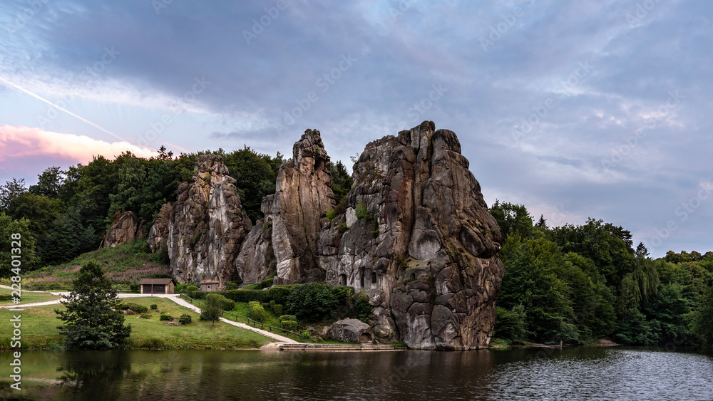 Externsteine - Sunset