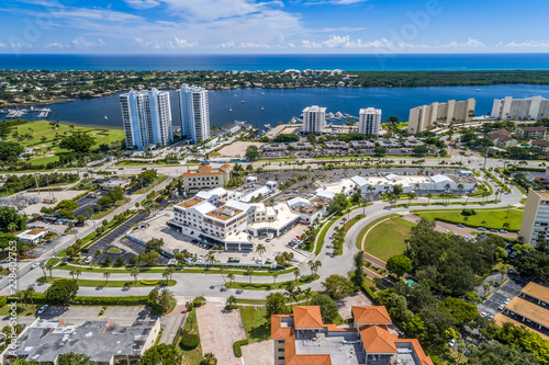 Fort Lauderdale Beach aerial view