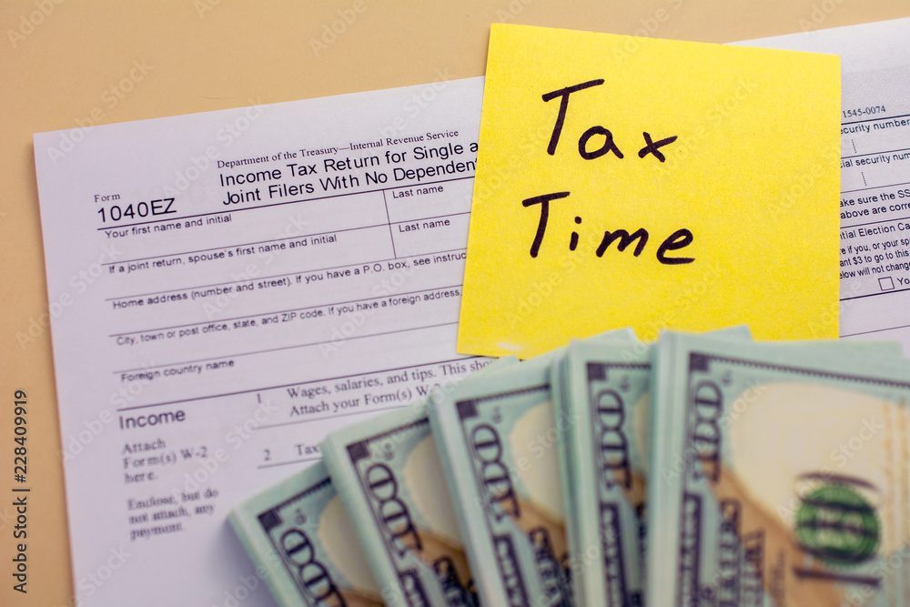 Fototapeta premium Tax Time