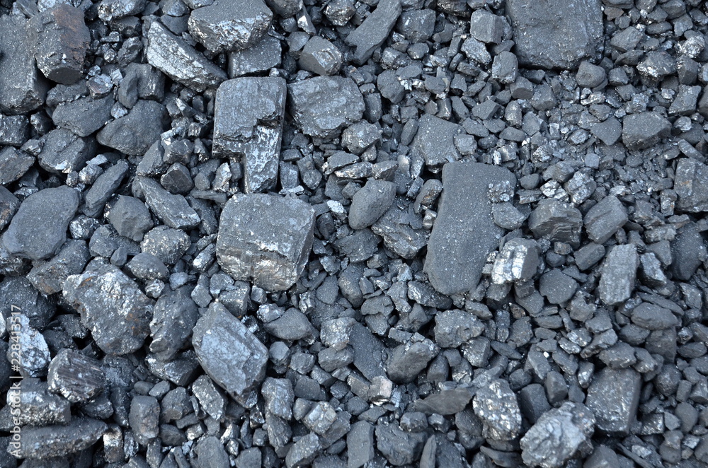 Sifted coal Anthracite of various sizes lies in bulk.
Sifted coal Anthracite of various sizes lies in bulk.