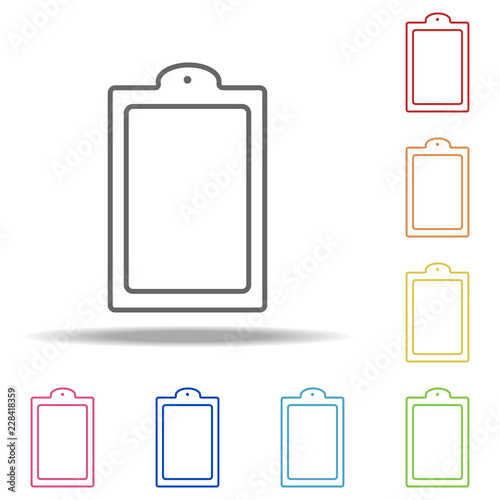 chopping board icon. Elements of kitchen in multi color style icons. Simple icon for websites, web design, mobile app, info graphics