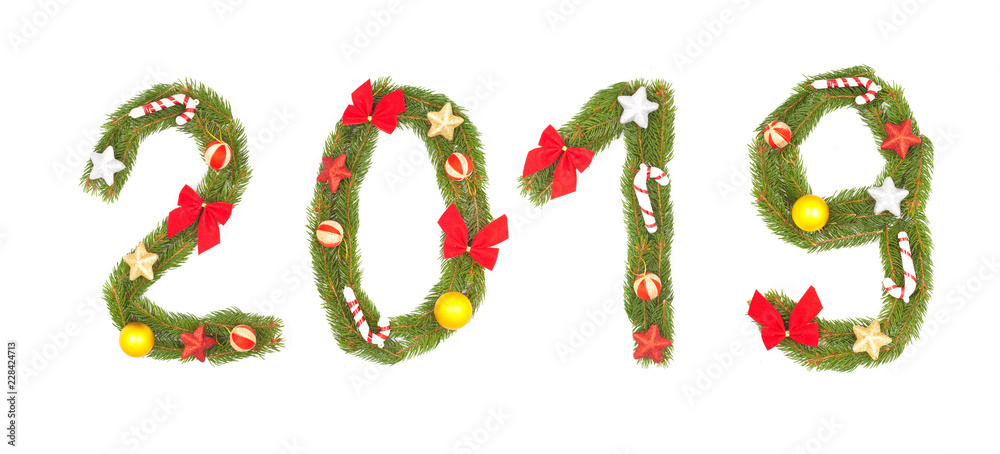 2019 number written by christmas tree branches 2019 number written by christmas tree branches