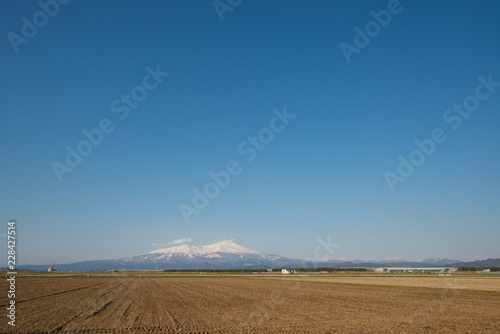 鳥海山 酒田市からの眺め