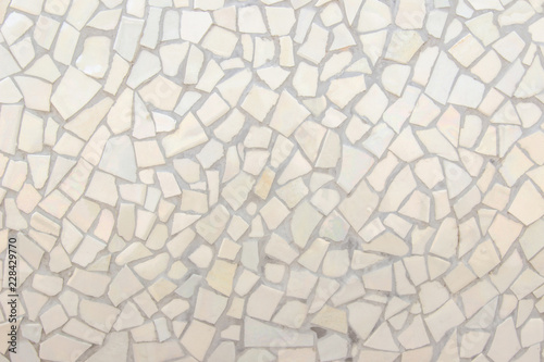 Photography Broken tiles mosaic seamless pattern